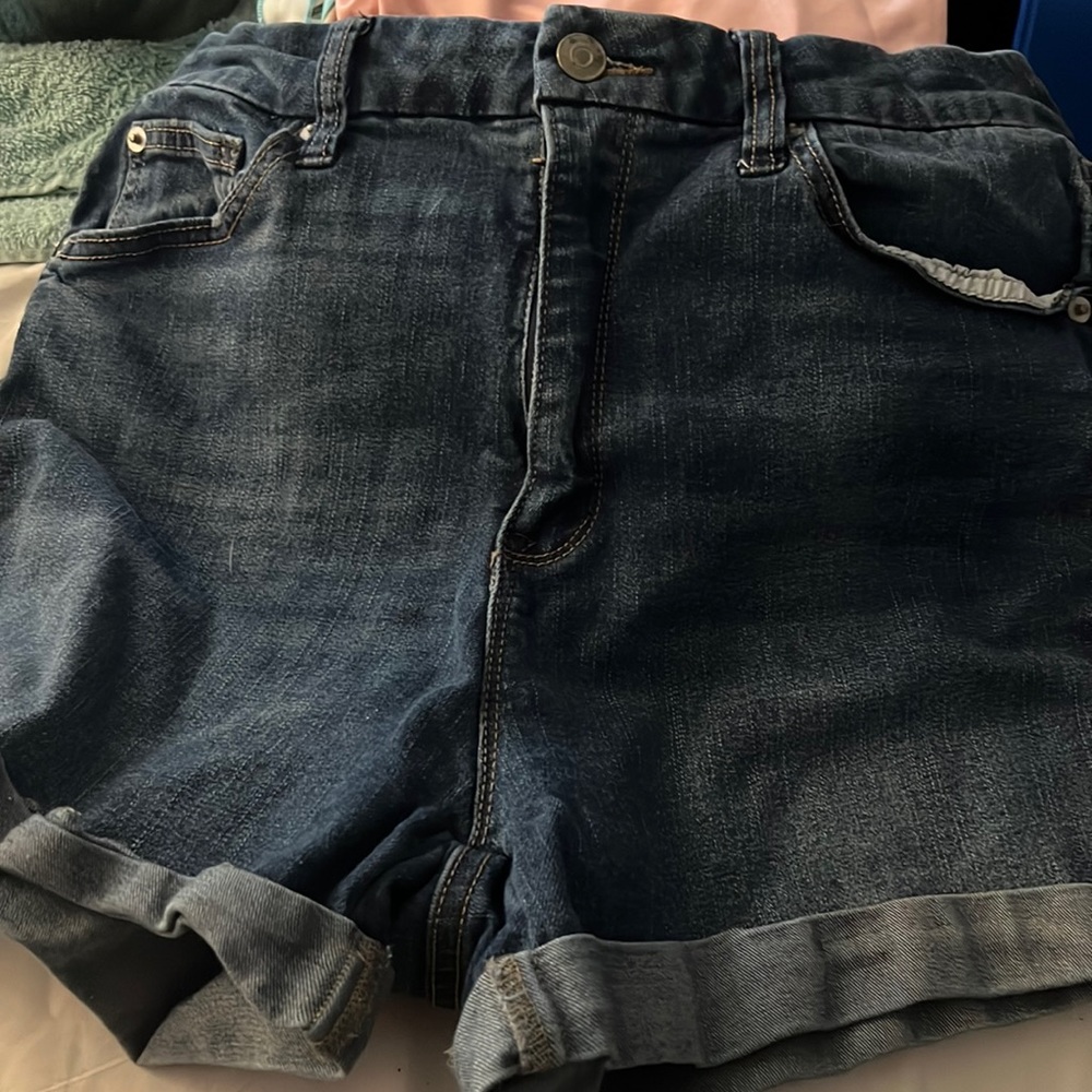 These are Jean shorts from Walmart